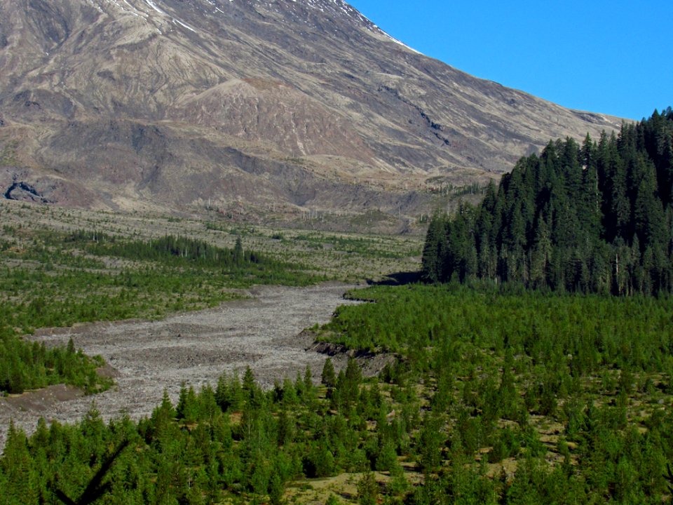 Ape Canyon Trail at Mt. St. Helens
