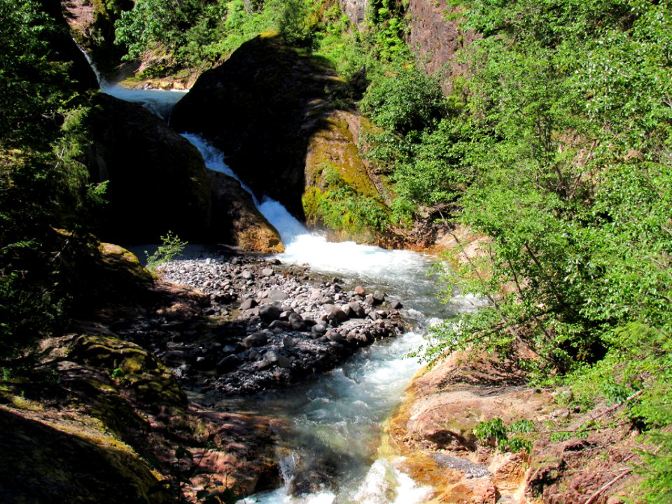 Lava Canyon Trail at Mt. St. Helens NM in WA
