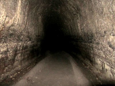 Ape Cave by Mt. St. Helens in Washington