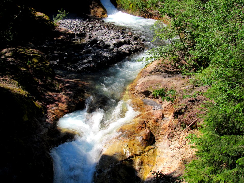 Lava Canyon Trail at Mt. St. Helens NM in WA