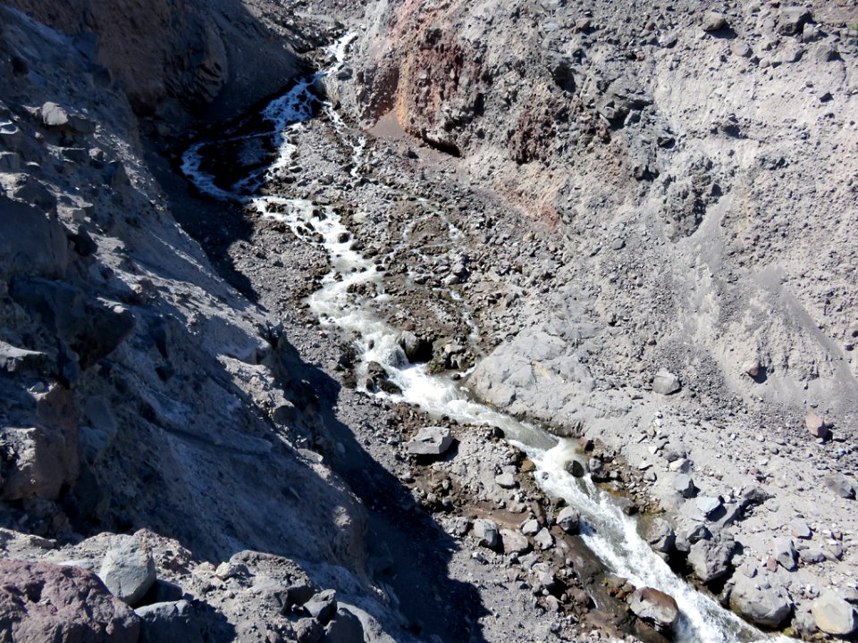 Loowit Creek at Mt. St. Helens NM in WA