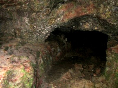 Ape Cave by Mt. St. Helens in Washington
