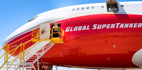 Fire Fighting Global Supertanker
