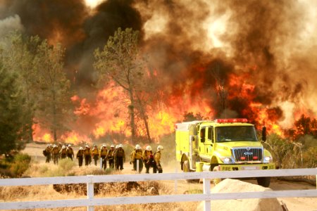 Mother Lode Field Office Fire photo