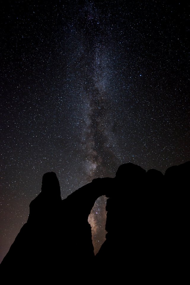 Night Sky at Turret Arch