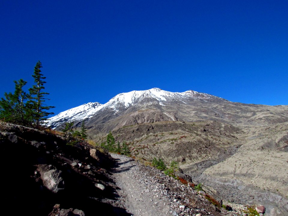 Ape Canyon Trail at Mt. St. Helens