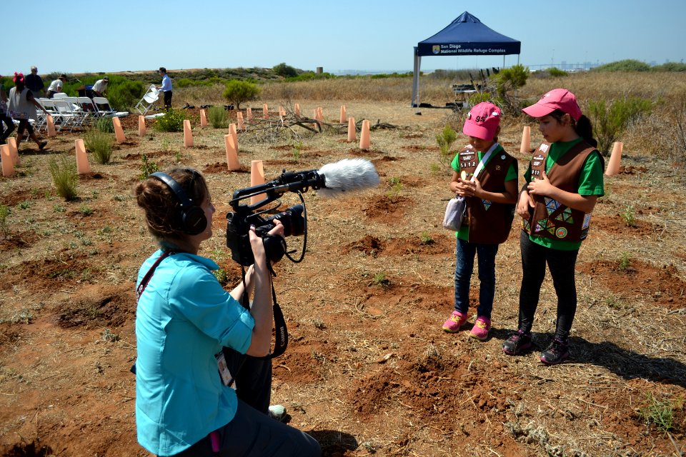 San Diego Bay National Wildlife Refuge - Milkweed Planting Event
