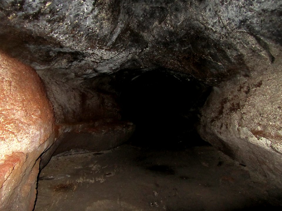 Ape Cave by Mt. St. Helens in Washington