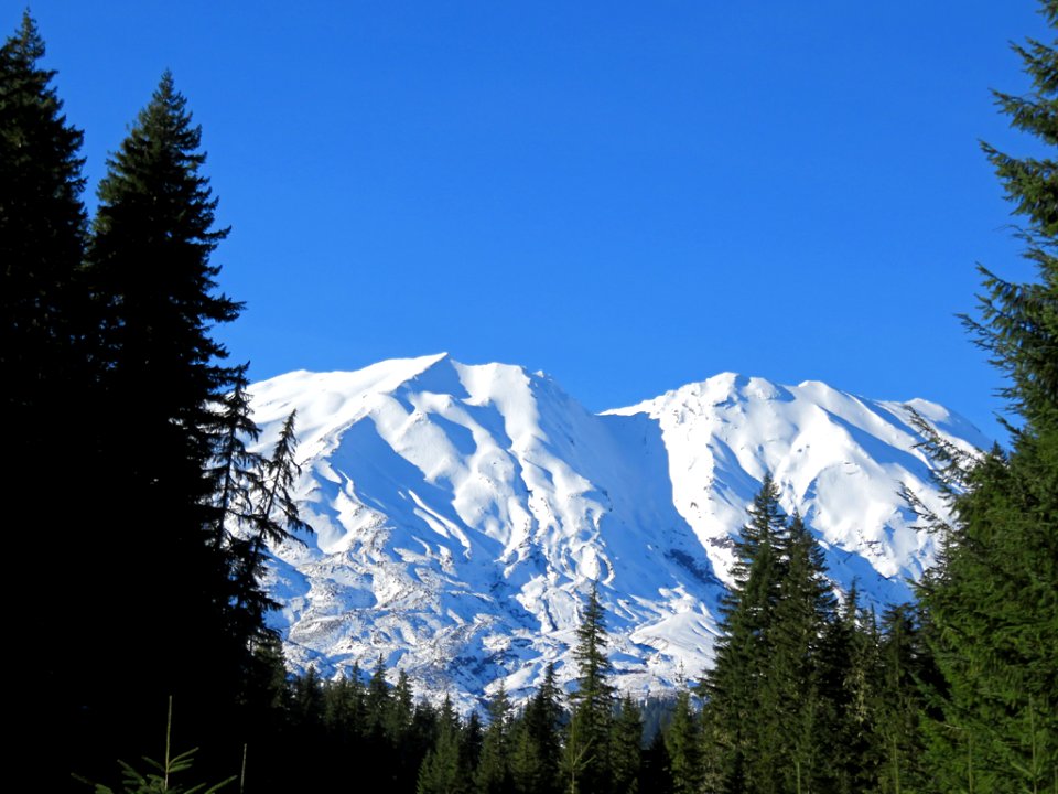 Lahar Viewpoint at Mt. St. Helens NM in WA