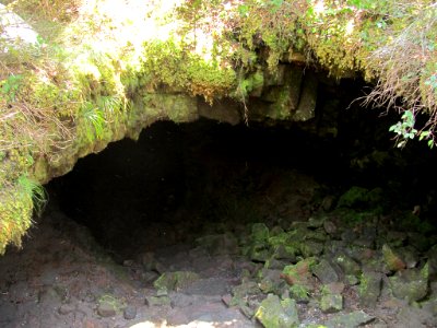 Ape Cave by Mt. St. Helens in Washington