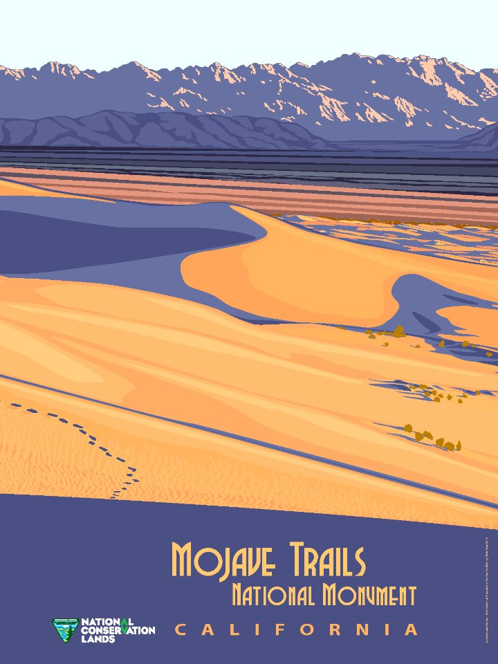 Mojave Trails National Monument Postcard