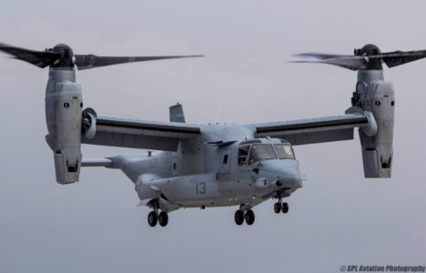 EGVA - Bell Boeing MV-22B Osprey - United States Marine Corps - 168225 / EH-13