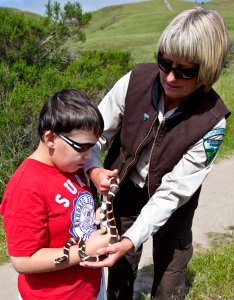 Handling Snakes at Fort Ord photo