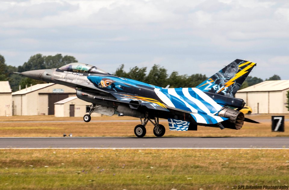 Royal International Air Tattoo - General Dynamics F-16C Block 52+ - Hellenic Air Force F-16 Zeus Demo Team