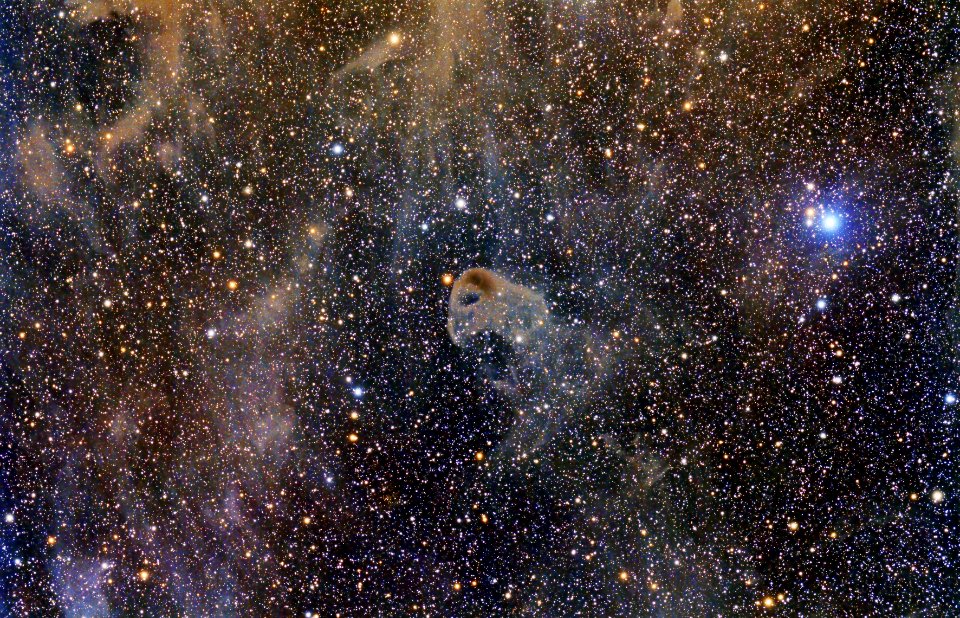 LBN777 Baby Eagle nebula region. DSLR Image (EAPOD dec 6 2016 and Flickr Explore)
