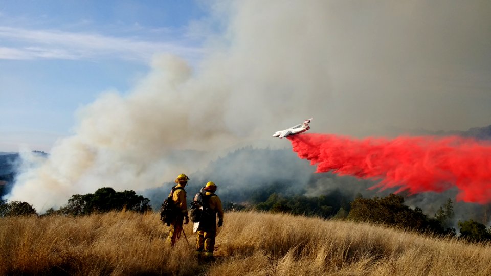 WINNER: Wildfire near Sonoma in the Palm Springs-South Coast Field Office