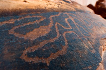 Courthouse Wash Rock Art Panel