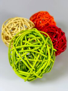 Colorful braid background