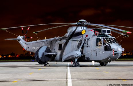RAF Northolt Nightshoot XIII - Westland Sea King ASaC7 - Royal Navy - XV649