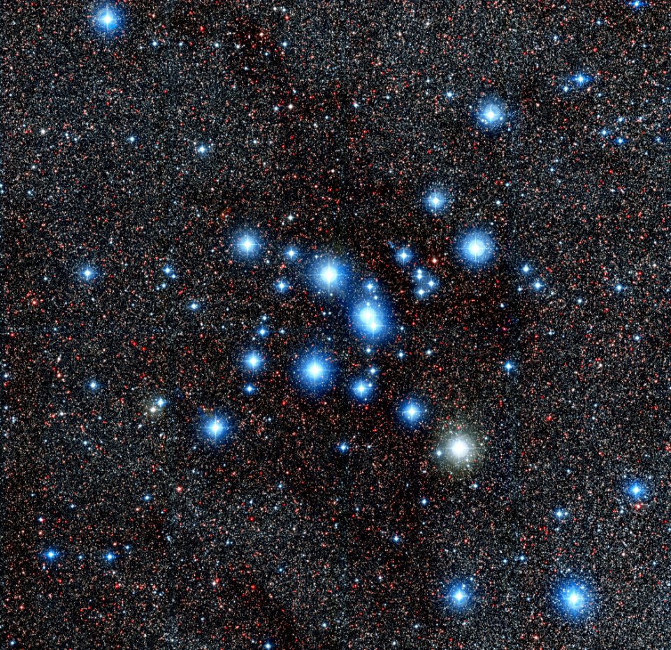 The star cluster Messier 7