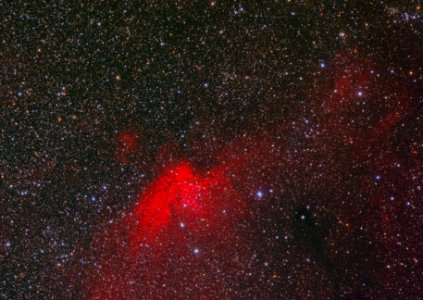 The Wizard Nebula in HaRGB photo