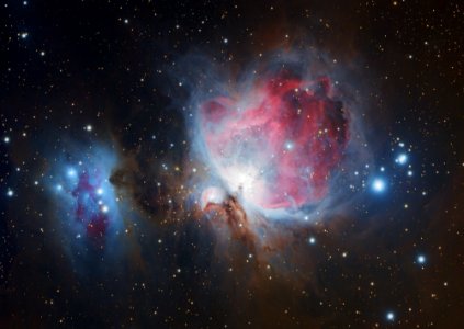 M42 The great Orion Nebula. DSLR image photo