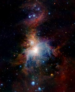 VISTA's infrared view of the Orion Nebula