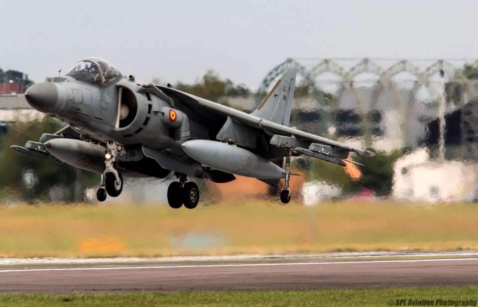 Farnborough International Airshow 2014 - McDonnell Douglas AV-8B Harrier II - Spanish Navy - VA 1B-38