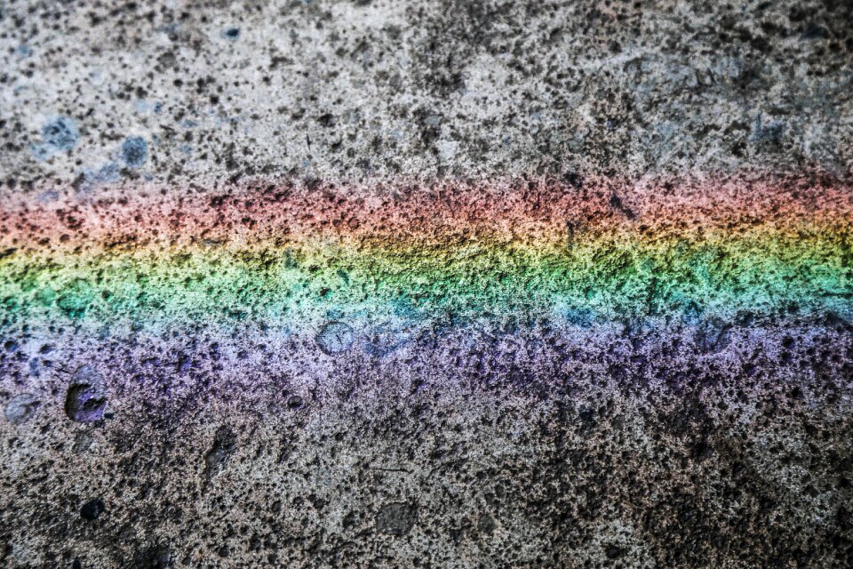 Concrete gray rainbow gray texture