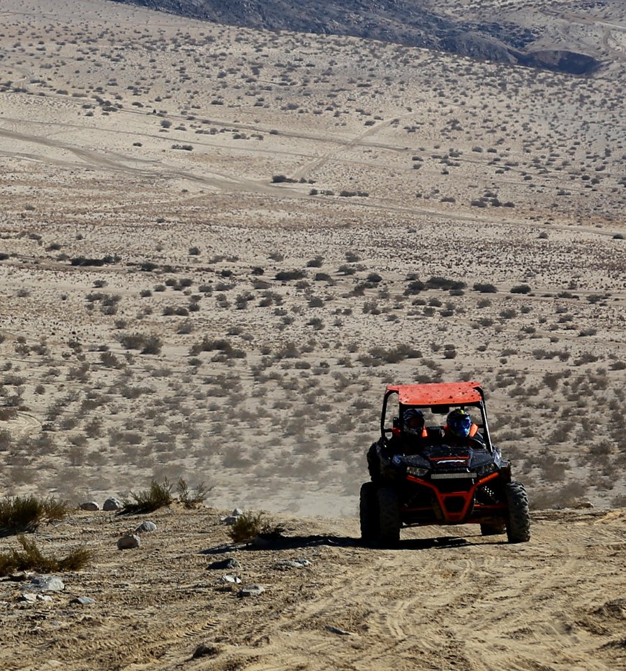 OHV in the California desert