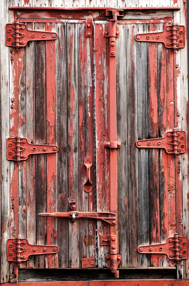 Cars wooden red