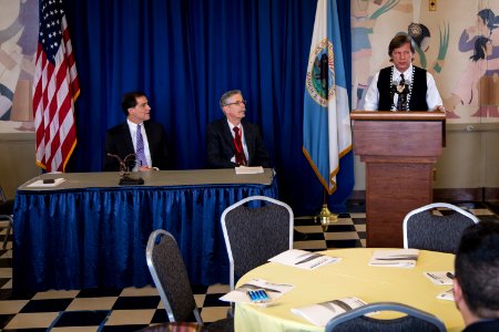Native American Policy Signing Ceremony
