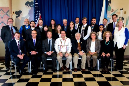 Native American Policy Signing Ceremony photo