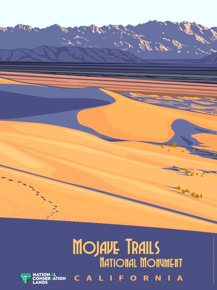 MojaveTrails National Monument Poster