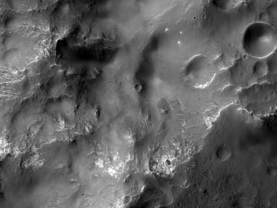 Cross-Section of a Complex Crater