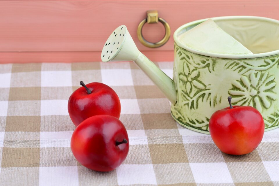 Make sprinklers basket dining table