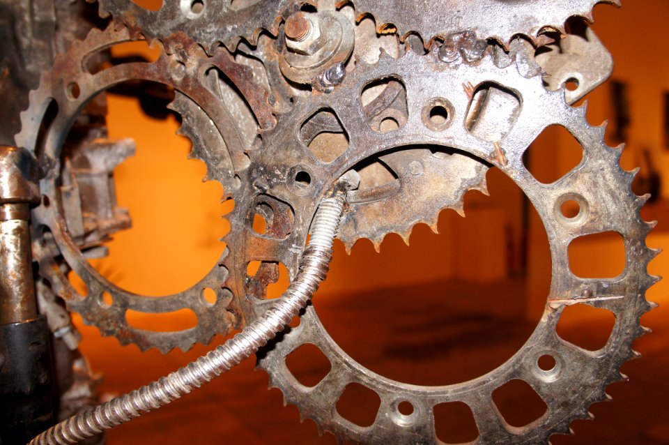 Detalhe de escultura