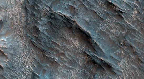 Possible Clay Deposit in Valles Marineris photo