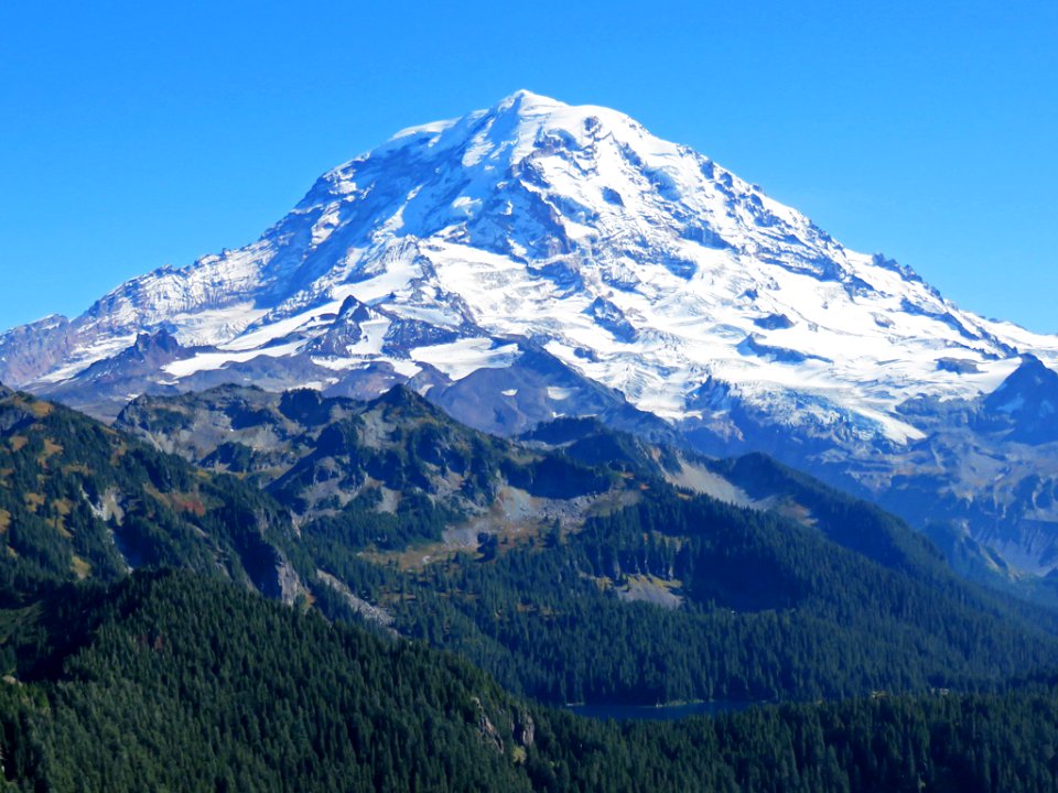 Tolmie Peak Lookout at Mt. Rainier NP in Washington