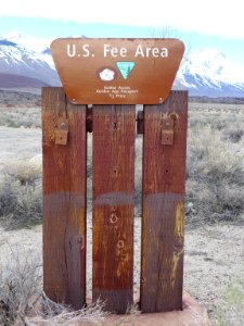 Sign at Goodale Creek Campground photo