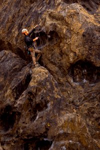 Climbers at Sawtooth Canyon Campground