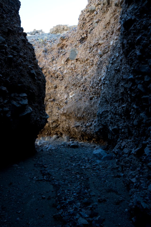Slot Canyon in Afton Canyon