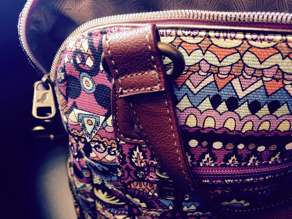Vintage girly colorful