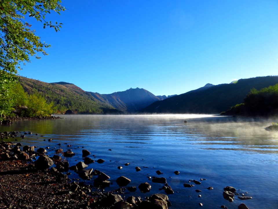 Coldwater Lake Trail in WA