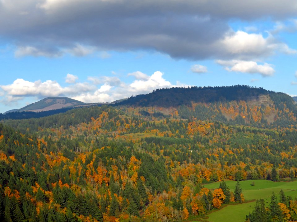 Cape Horn at Columbia River Gorge in WA