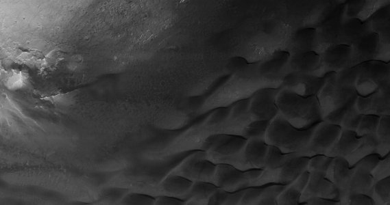 Wind Streak and Intra-Crater Dunes photo