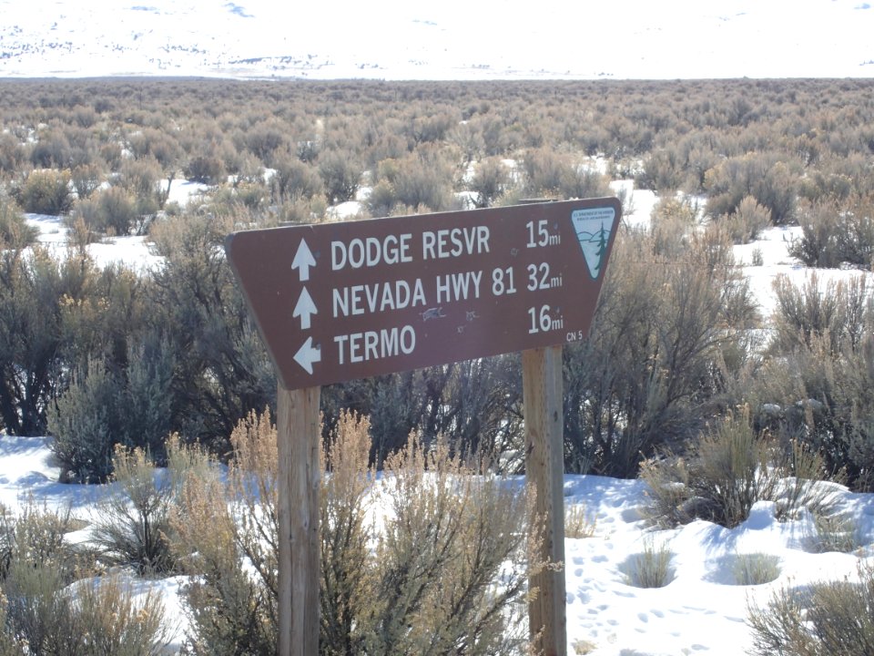 Sign at Ramhorn Springs Campground