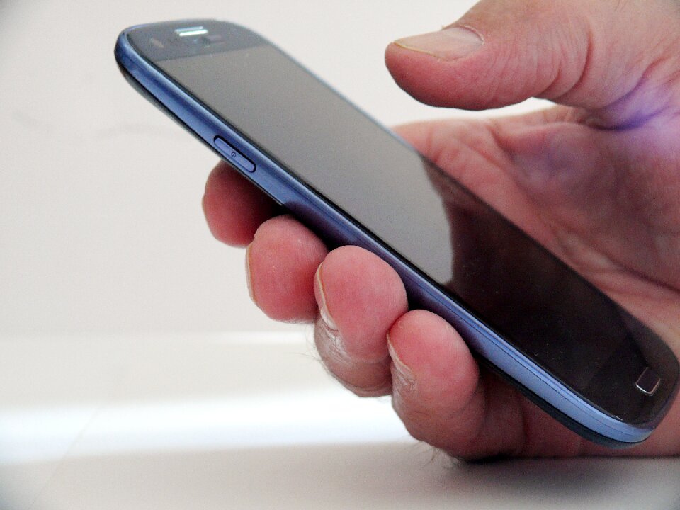 Business radio telephone hand phone