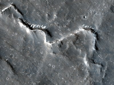Sinuous Ridges in Elysium Planitia photo