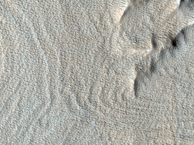 Rhythmic Layers East of Medusae Fossae photo